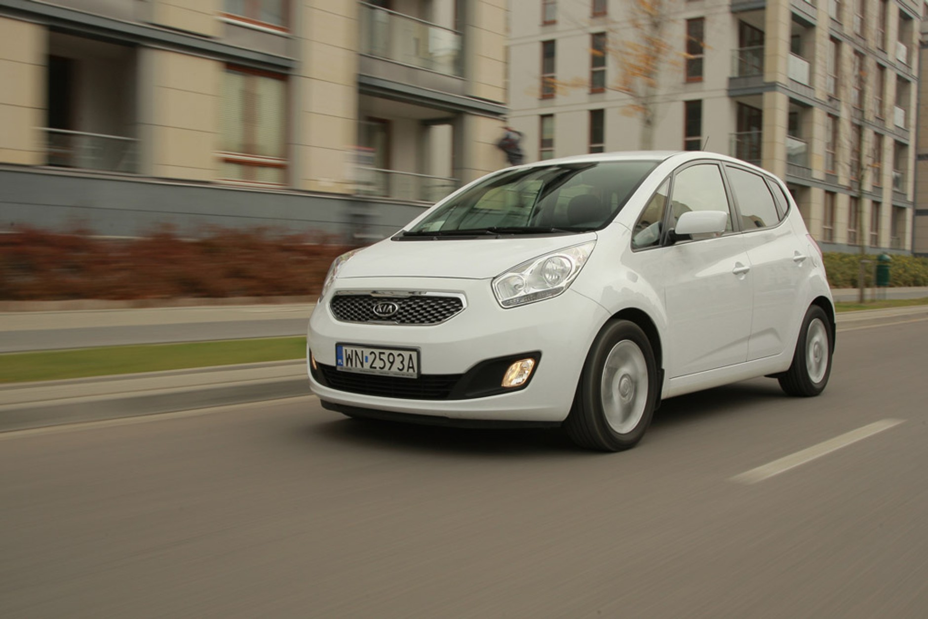 Kia Venga 1.4 CRDI: Zielona dosłownie i w przenośni