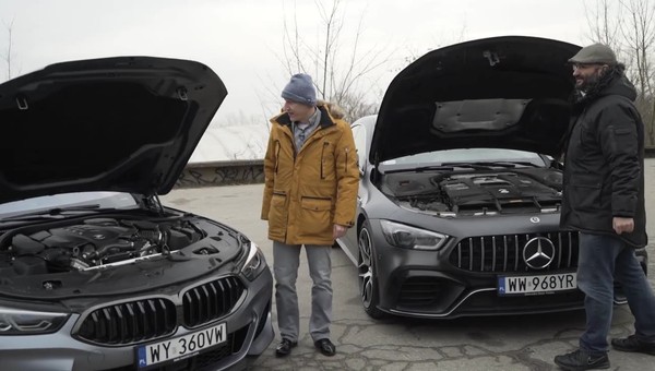 Auta bez ściemy - BMW M850i kontra Mercedes-AMG GT 4-Door Coupe 63 S