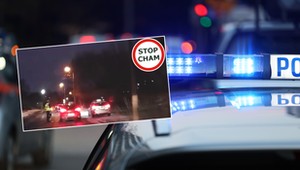 Kierowca nie zatrzymał się do kontroli trzeźwości. Internauci patrzą na policjanta [WIDEO]