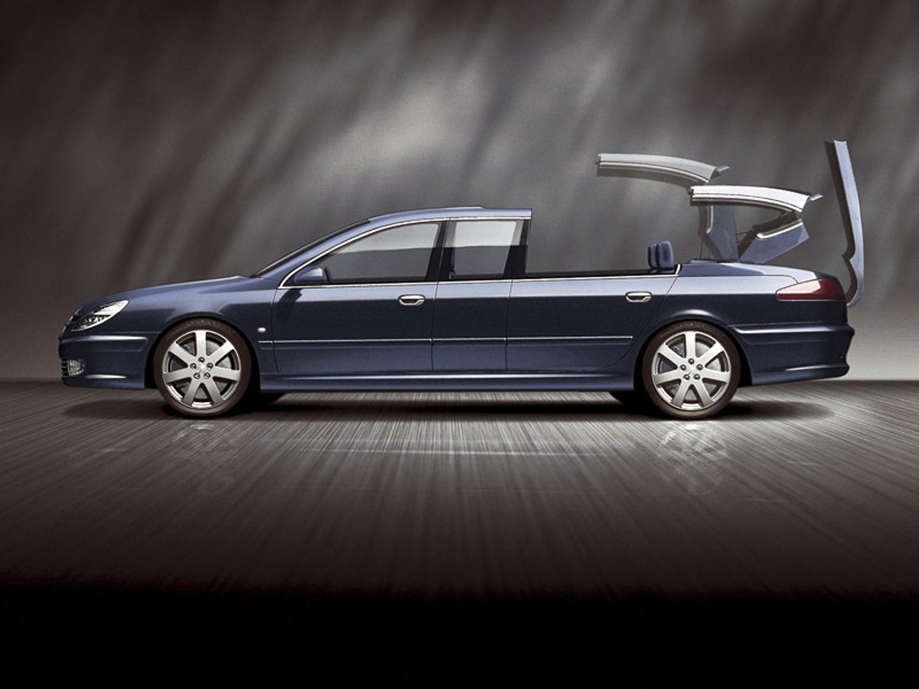 Peugeot 607 Paladine woził francuskiego prezydenta po Champs Elysées