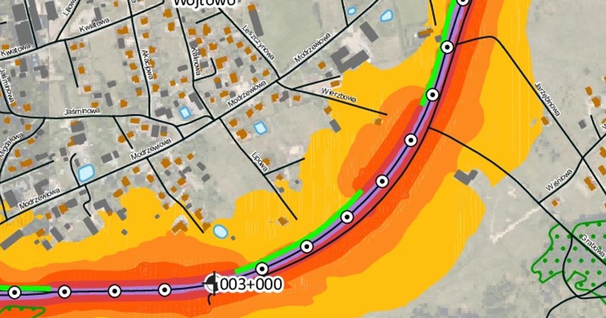 Nowa mapa hałasu od GDDKiA