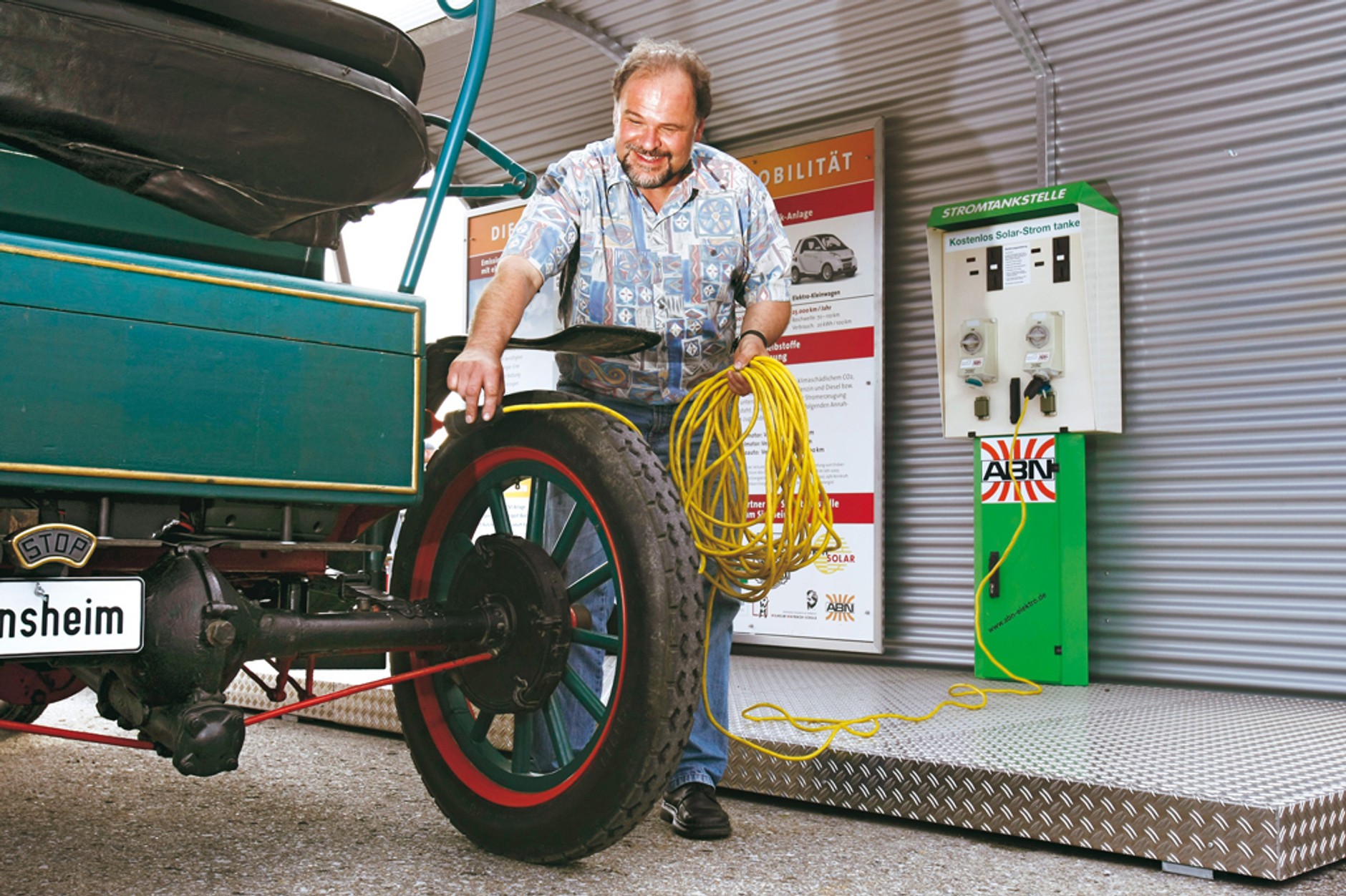Auto na prąd - Nasi dziadkowie jeździli na prąd