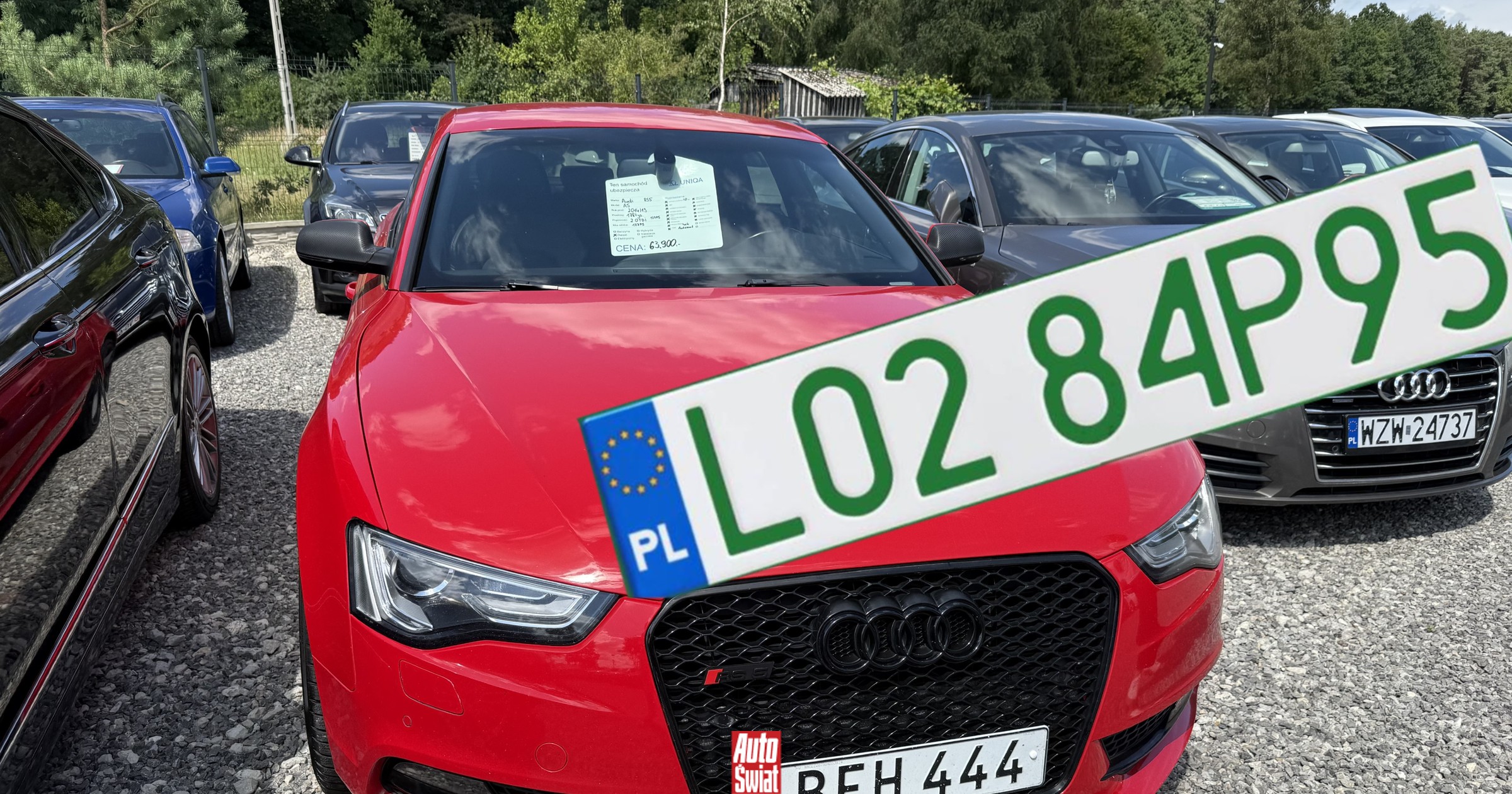 Od lipca tablice z zieloną czcionką dla samochodów używanych. W końcu będzie bezpiecznie