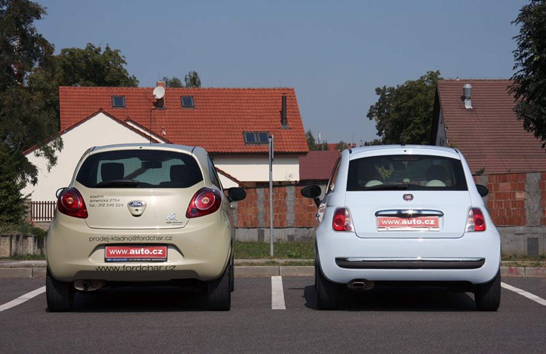 Test: Fiat 500 1,2 (51 kW) vs. Ford Ka 1,2 (51 kW) – Malá piva