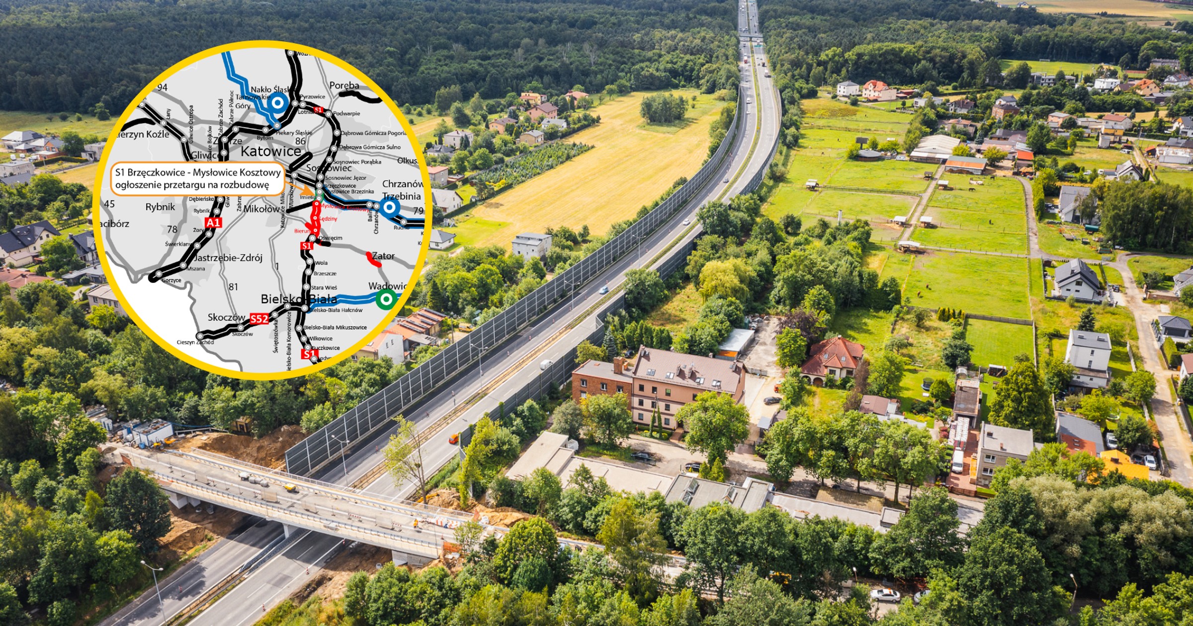 Śląski odcinek S1 do rozbudowy