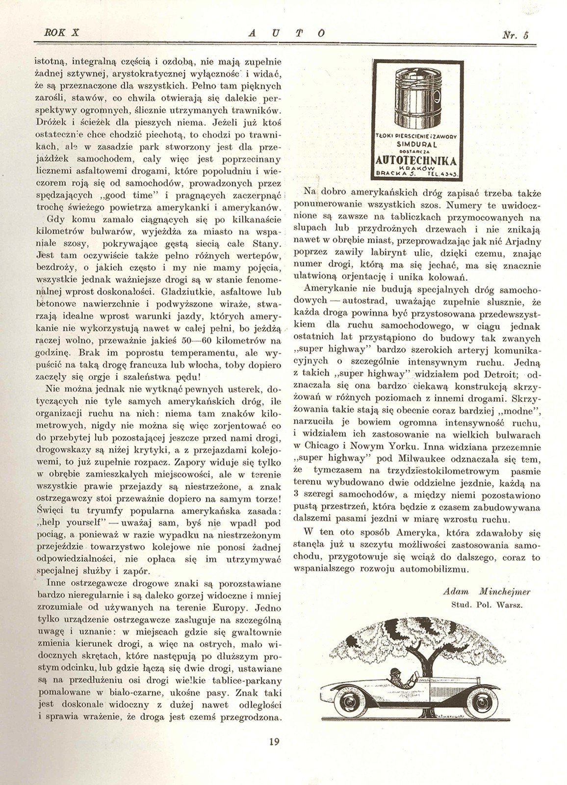 Wrażenia z Ameryki A.D. 1930