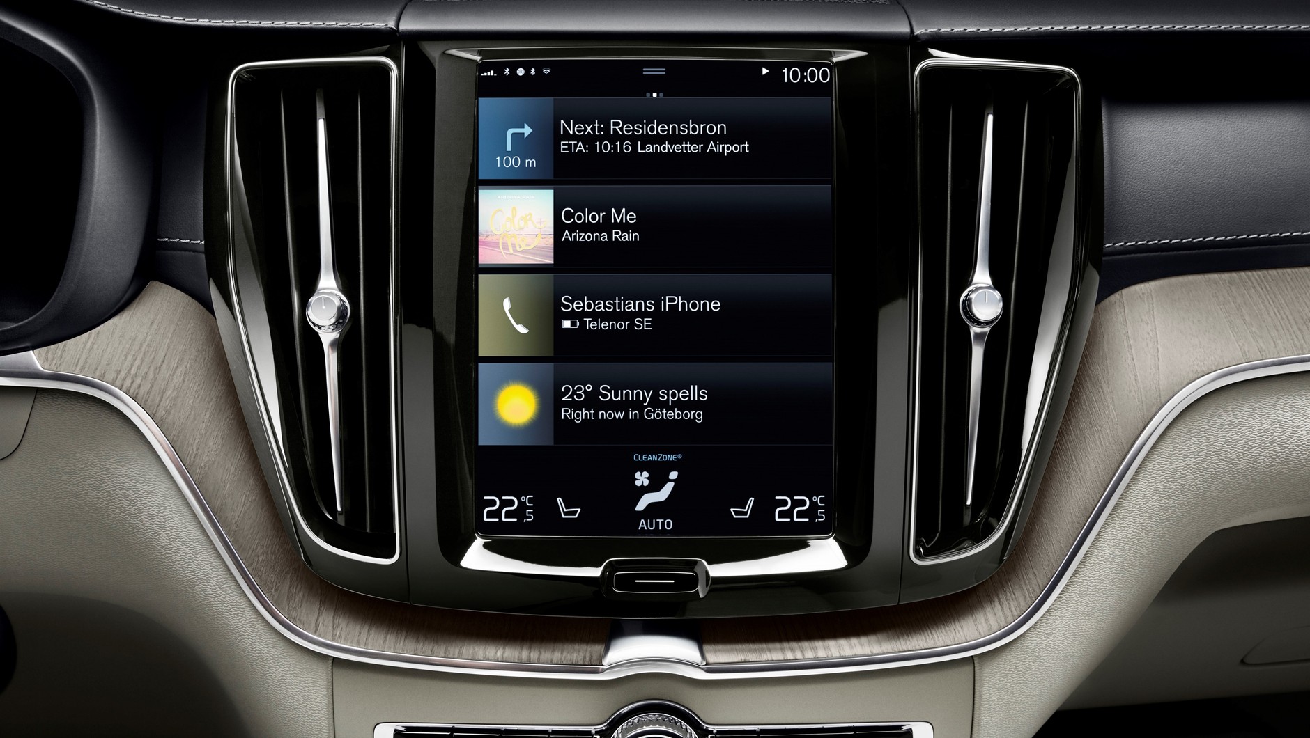 Zmodernizowany system Sensus w nowym Volvo XC60. Poprawiono czytelność ekranu i wprowadzono nowe sterowanie głosowe