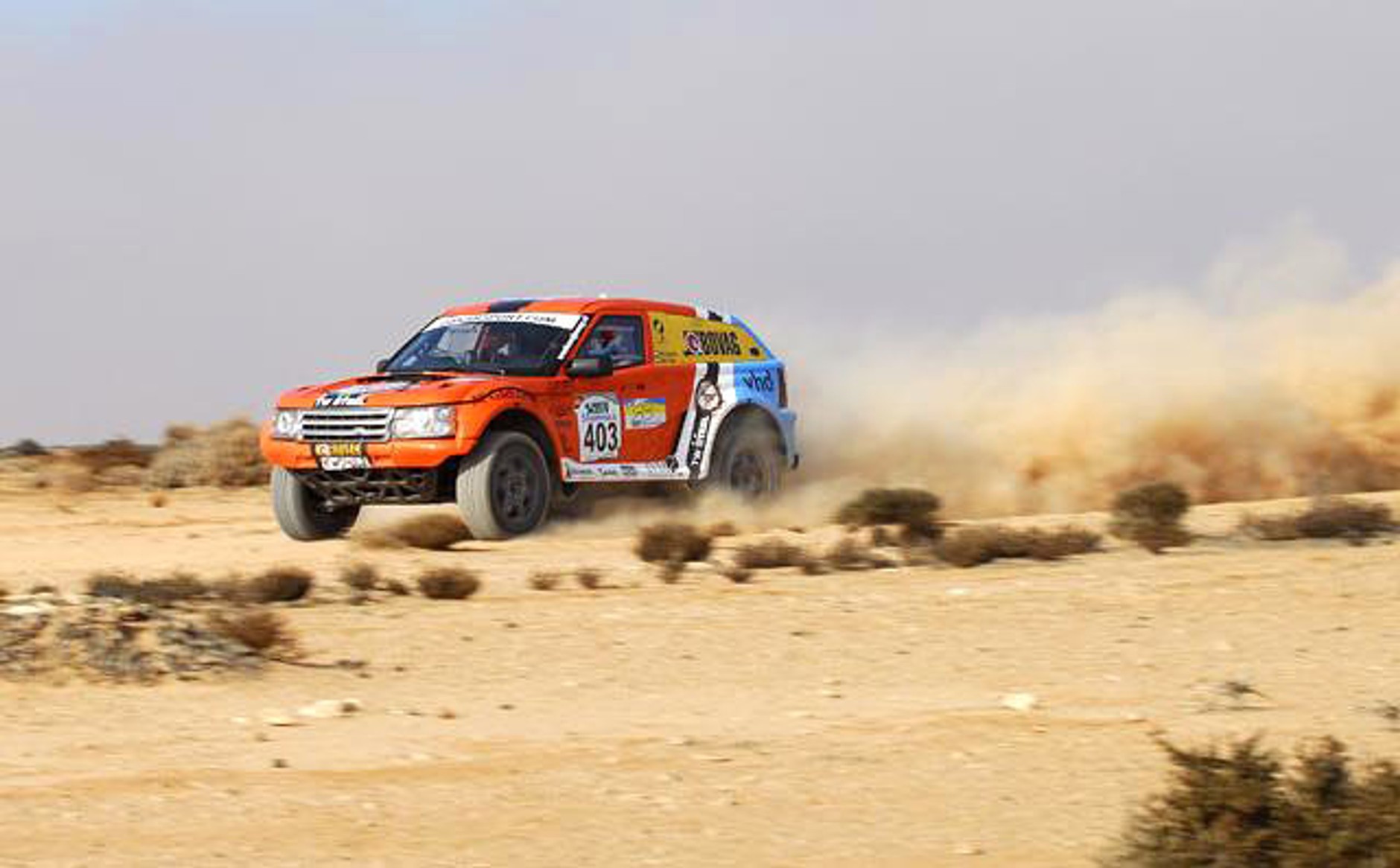 Rajd Dakar 2008: Bowler Nemesis - brytyjski specjalista od terenu