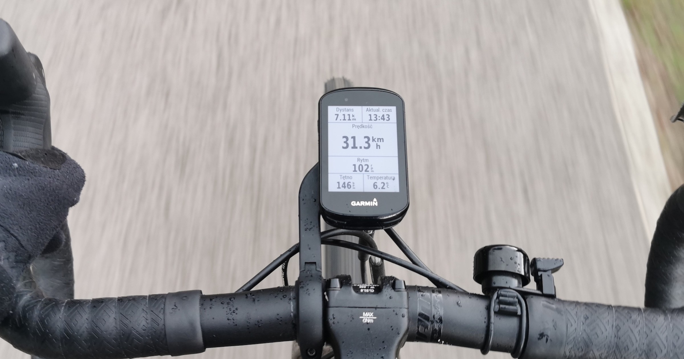 Zaawansowany licznik rowerowy z GPS 