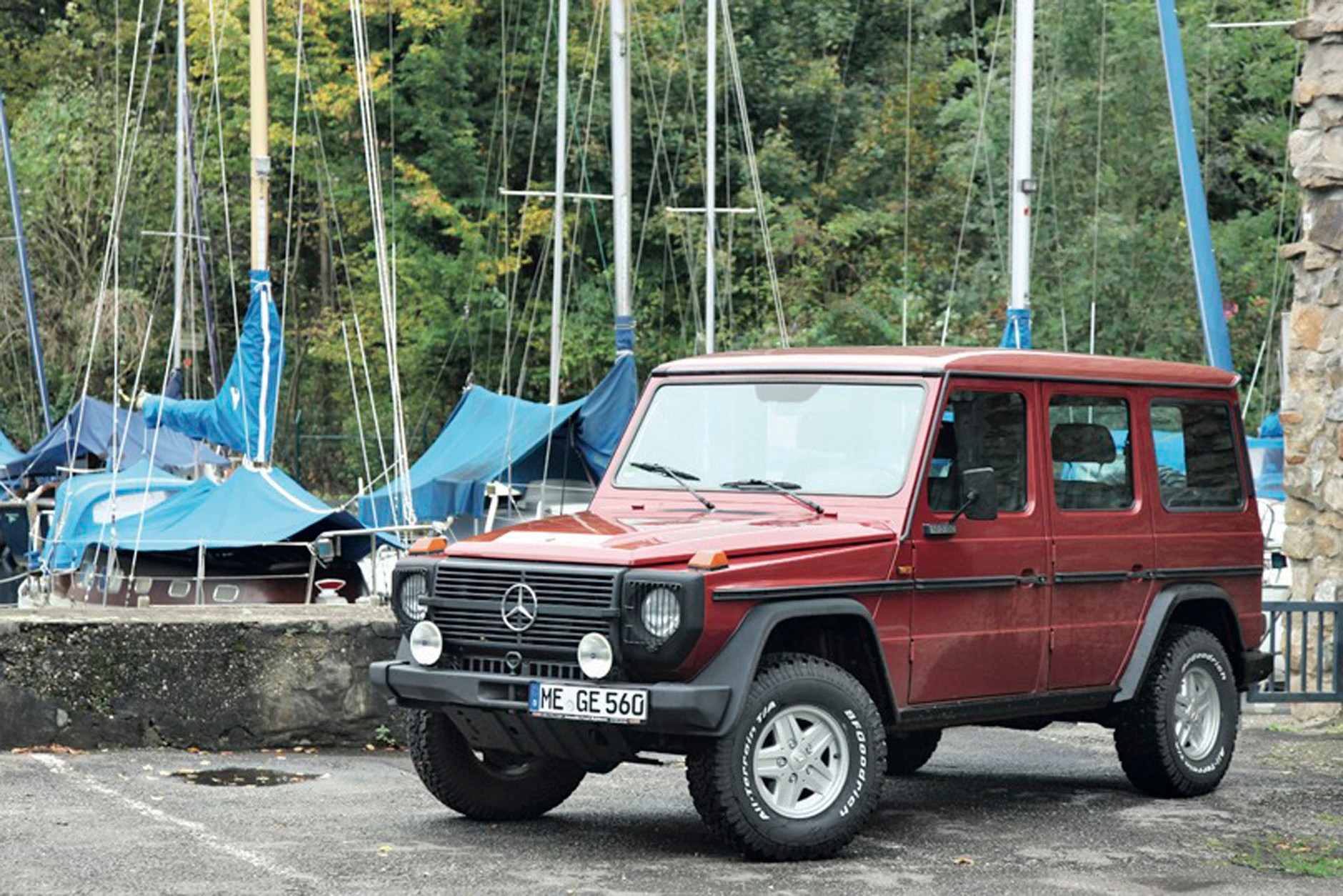 Mercedes 560 GE - G jak gigant