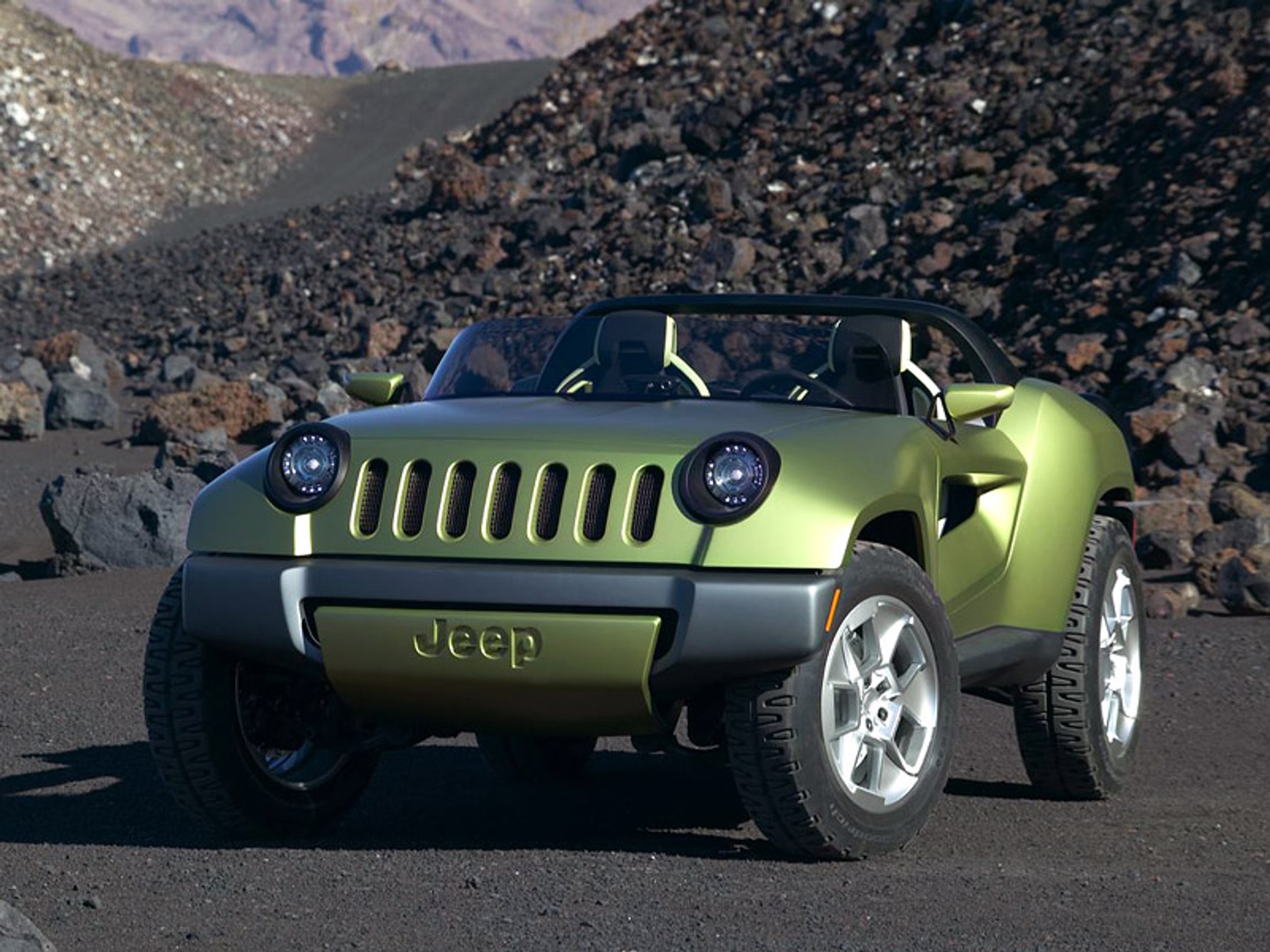 Detroit 2008: Jeep Renegade Concept – minimalistyczny roadster do terenu