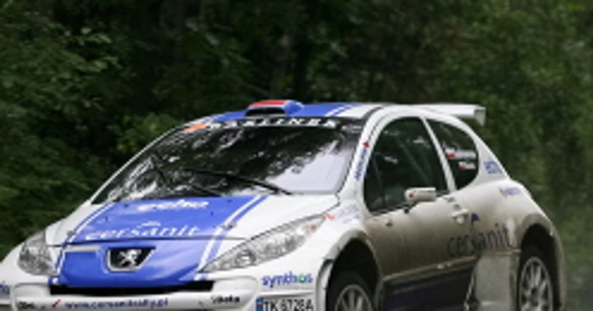 Cersanit Rally Team testował przed Rajdem Karkonoskim