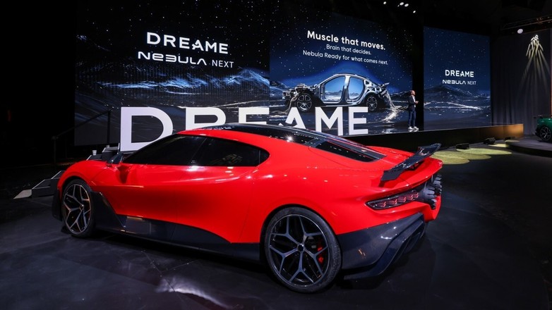 Odrzutowe hiperauto chińskiej firmy Dreame