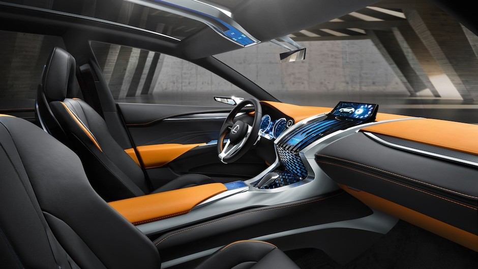 Fotele Lexusa LF-NX