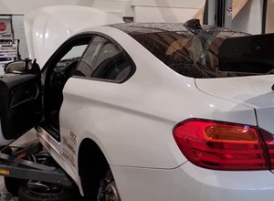 Robert Kubica dał wycisk BMW M4 na Nürburgringu - auto wymagało kosztownych napraw