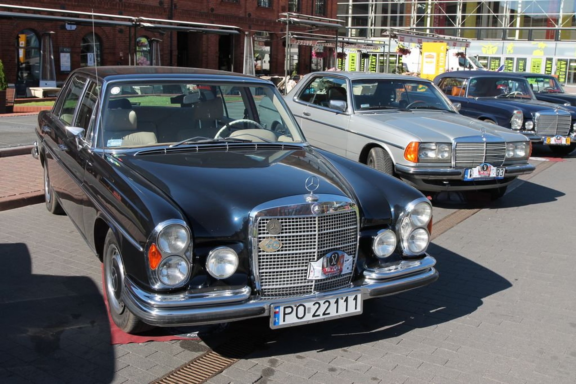 14. Zlot Zabytkowych Mercedesów -  Łódź-Manufaktura 2015