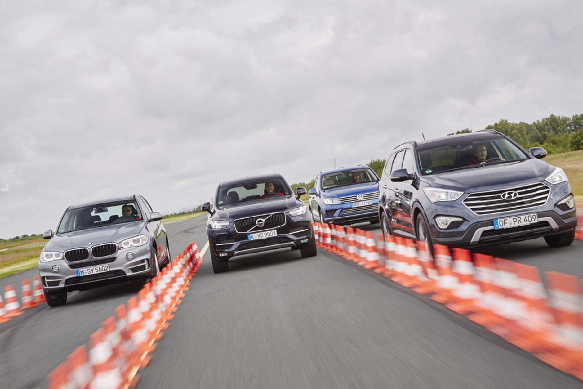 Starcie gigantów - porównanie czterech SUV-ów