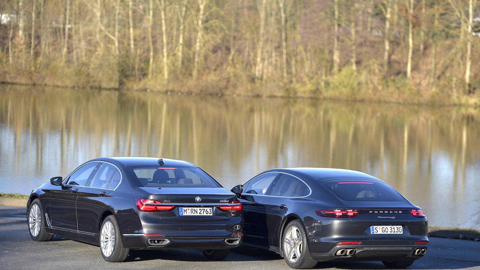 Porsche Panamera 4S Diesel kontra BMW 750d xDrive
