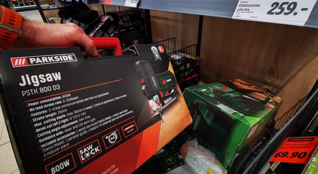 Tanie narzędzia dyskontowej marki mają znakomite wyposażenie w stosunku do ceny