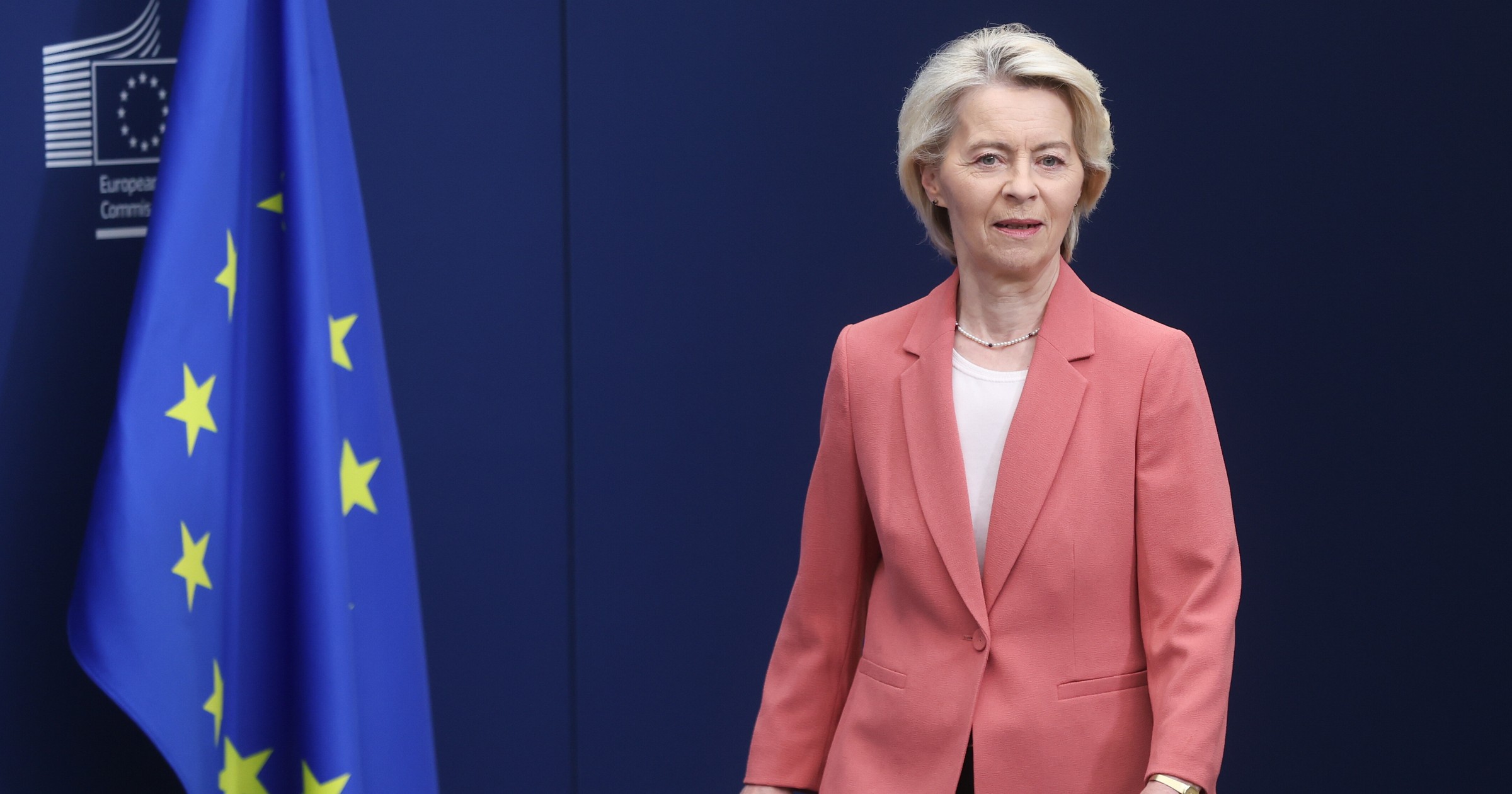 epa12329088 - BELGIUM EU COMMISSION UKRAINE (The EU Commission reacts after Russian attacks on Kyiv hit the EU delegation)