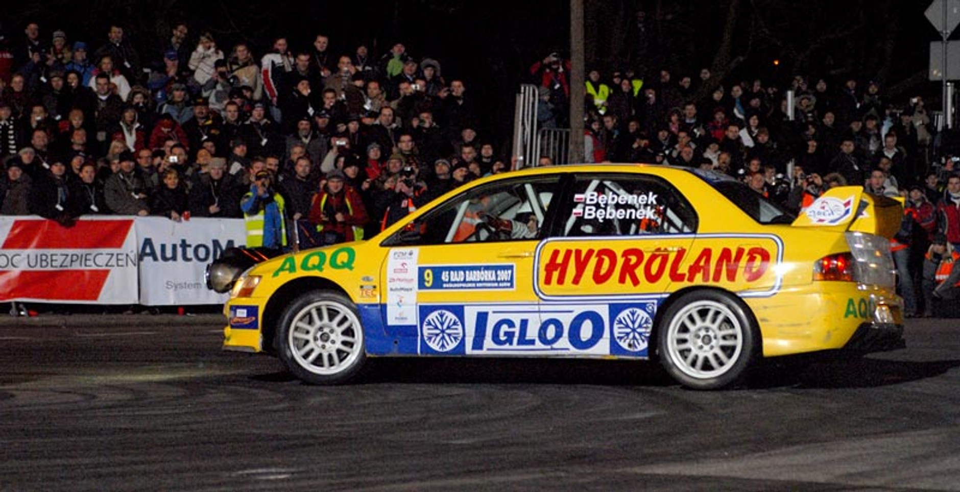 Rajd Barbórka 2007: Hołek o sukcesie na Karowej