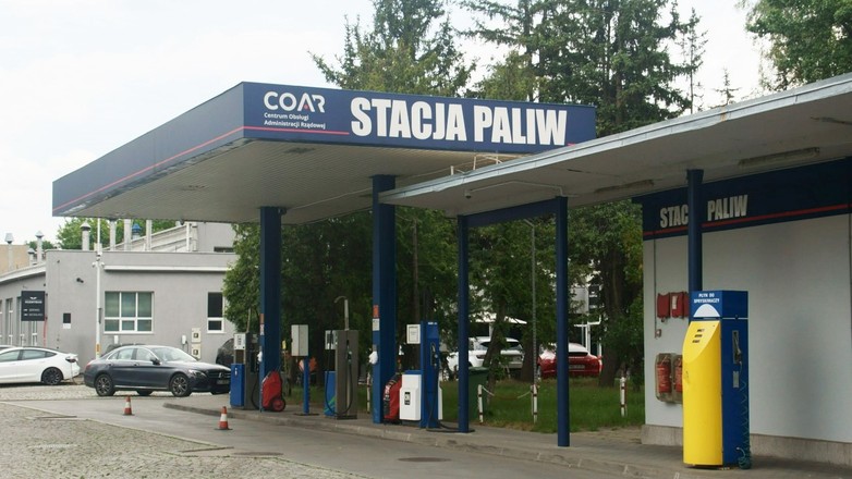 Stacja paliw COAR (Centrum Obsługi Administracji Rządowej)