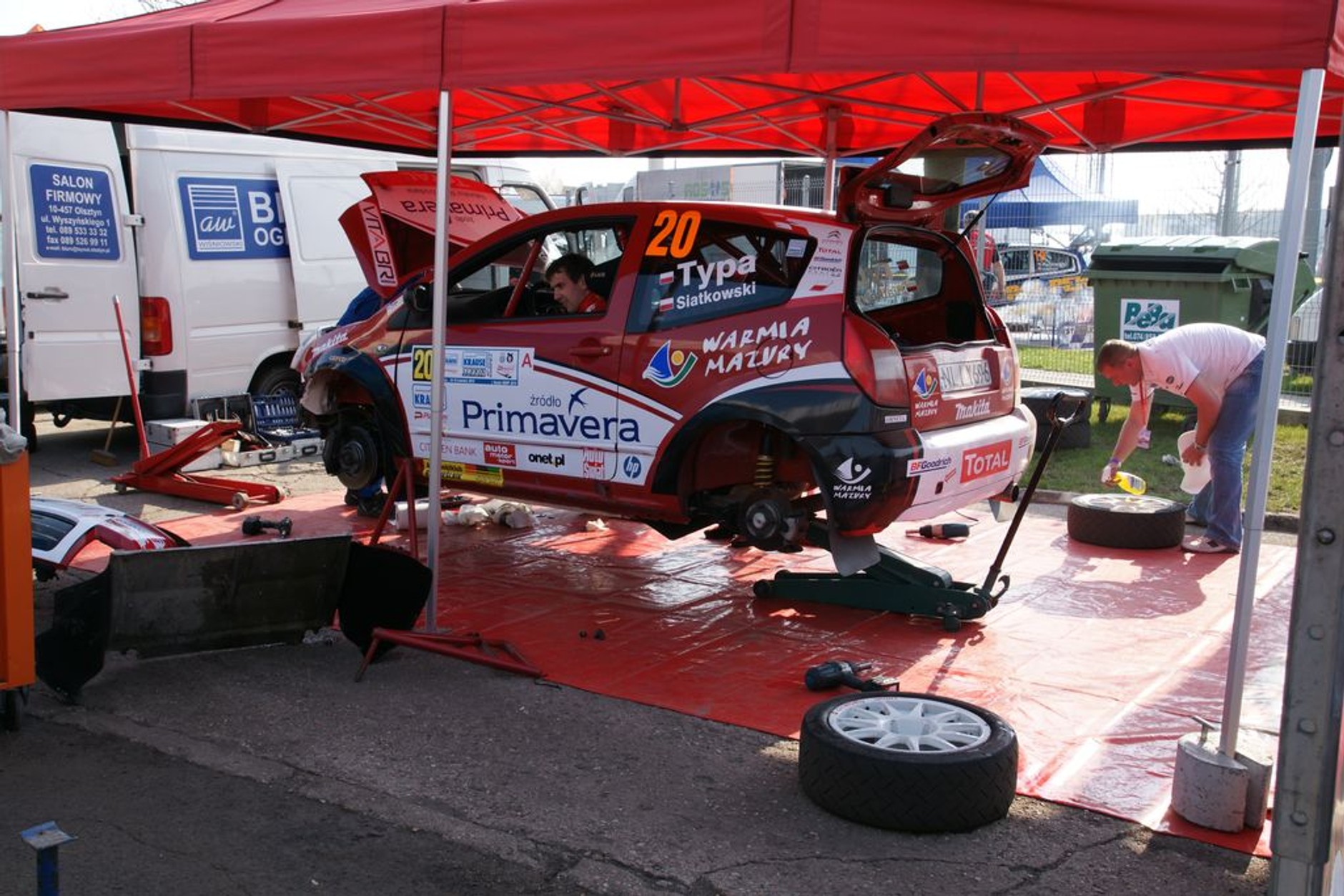 Rajd Elmot 2010: duże emocje w Citroën Racing Trophy Polska
