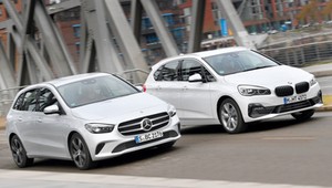 Vany? Tak, poproszę! Porównanie: Mercedes B 200 d i BMW 218d Active Tourer