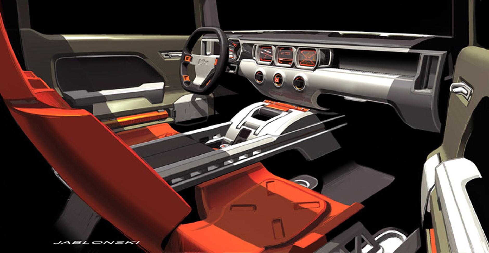 Hummer HX Concept: czy pobije Wranglera?