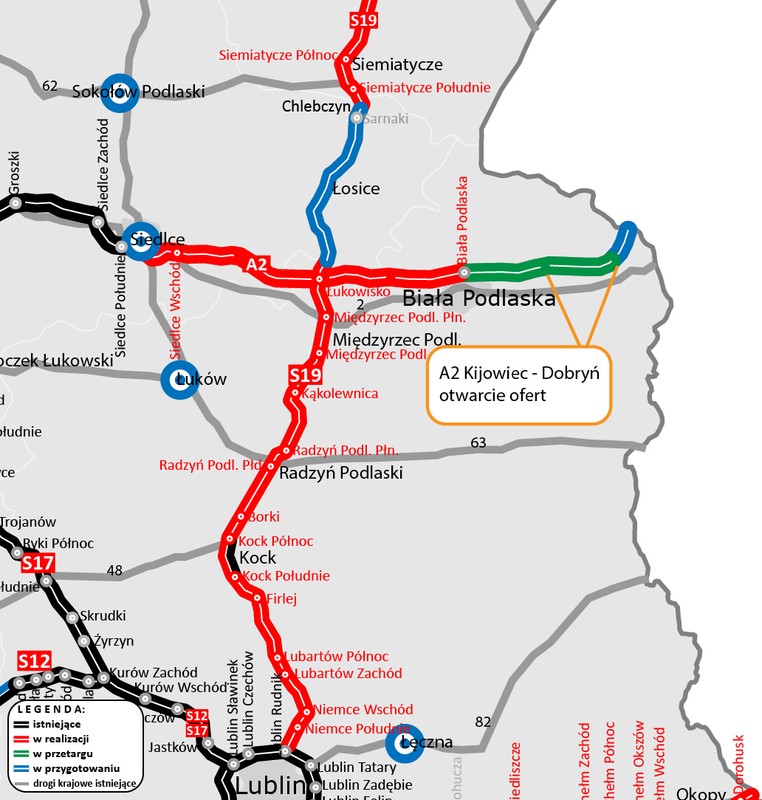 Mapa A2 Kijowiec — Dobryń