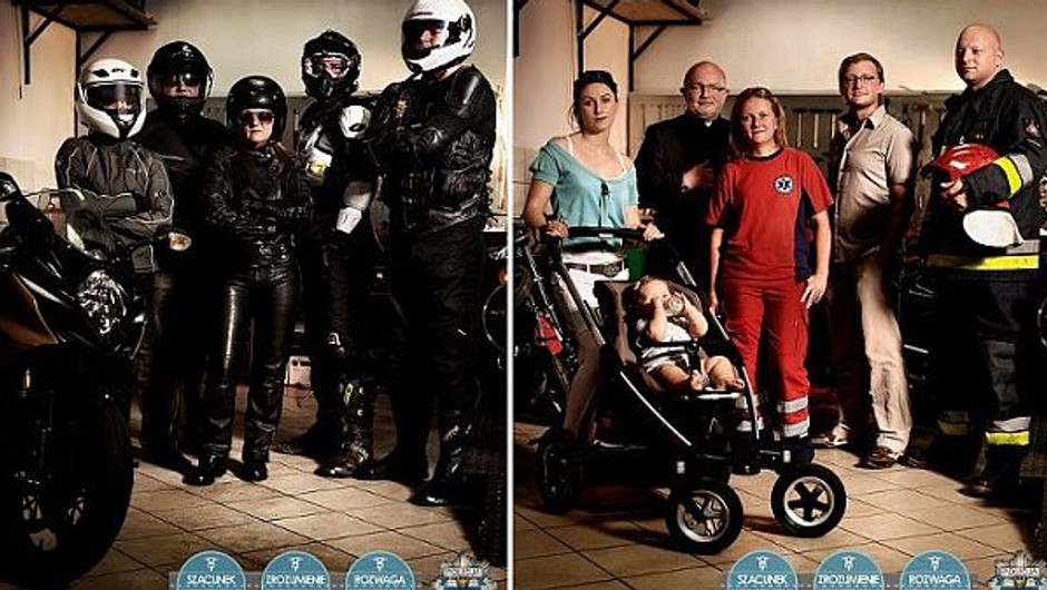 Motocykliści - policja walczy ze stereotypem