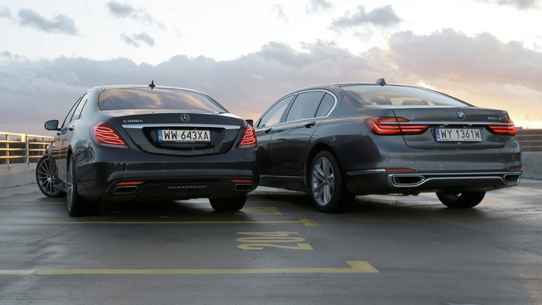 BMW serii 7 kontra Mercedes Klasy S