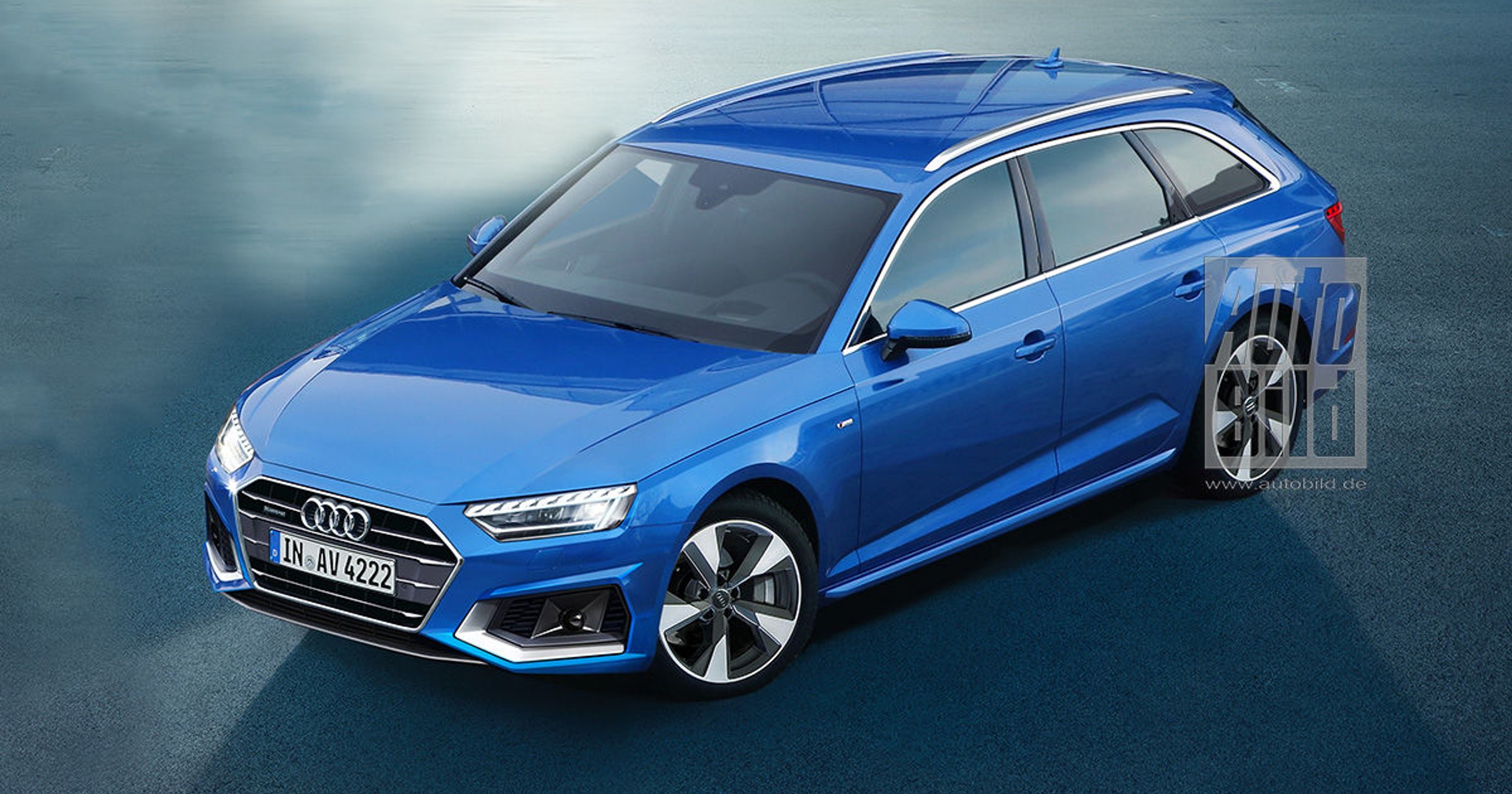 Audi A4 po liftingu - wizualizacja