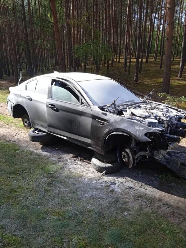 Odnalezione BMW warte 700 tys. zł