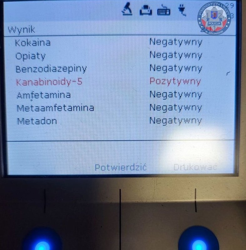 Ekran narkotestera