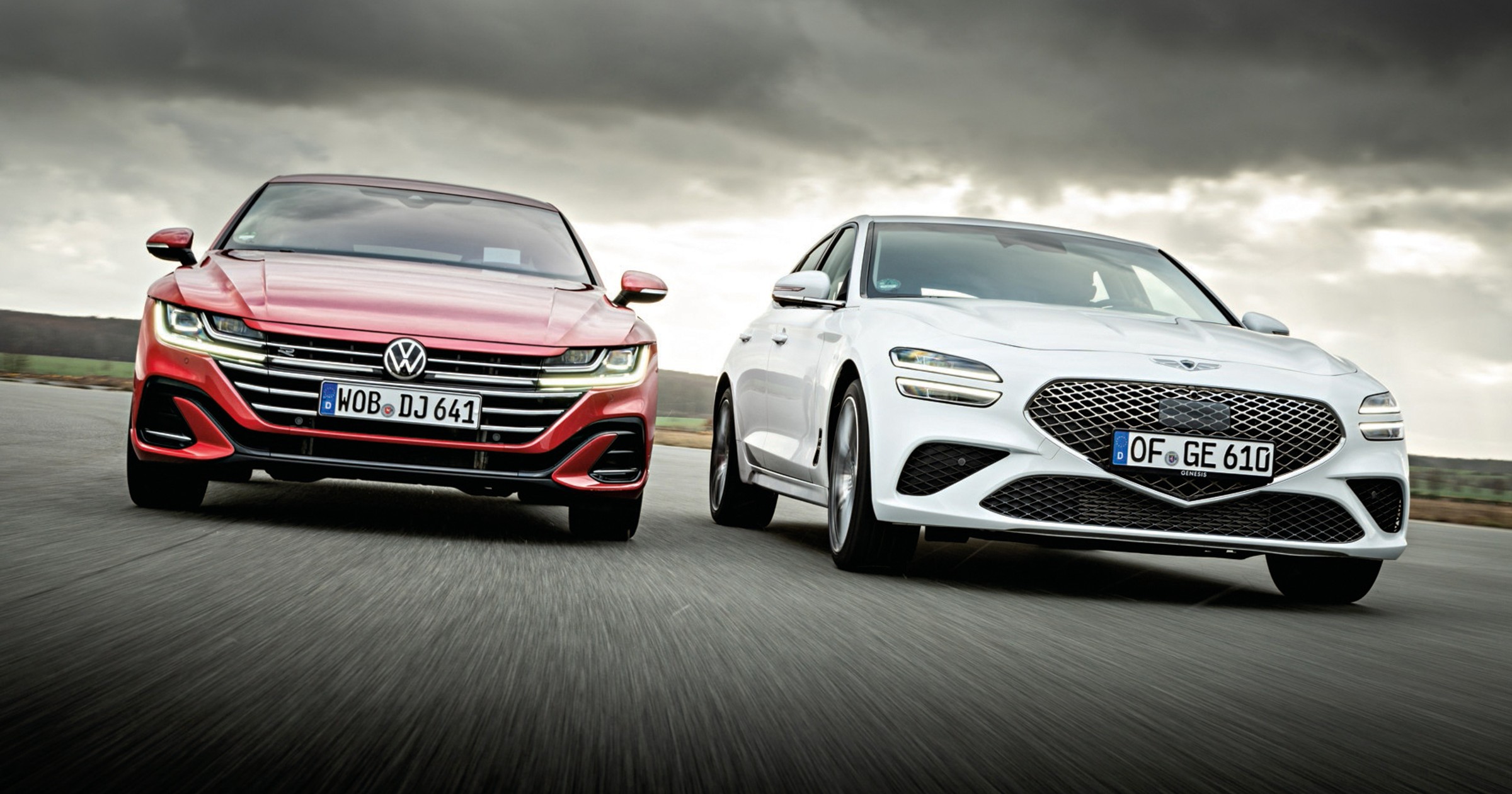 Genesis G70 kontra Volkswagen Arteon - porównanie