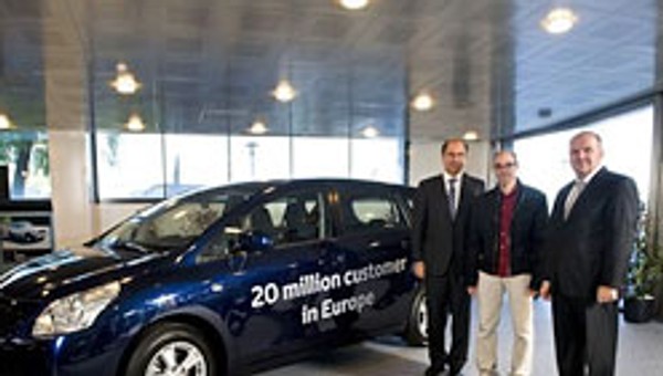 Toyota sprzedała w Europie już 20 mln samochodów