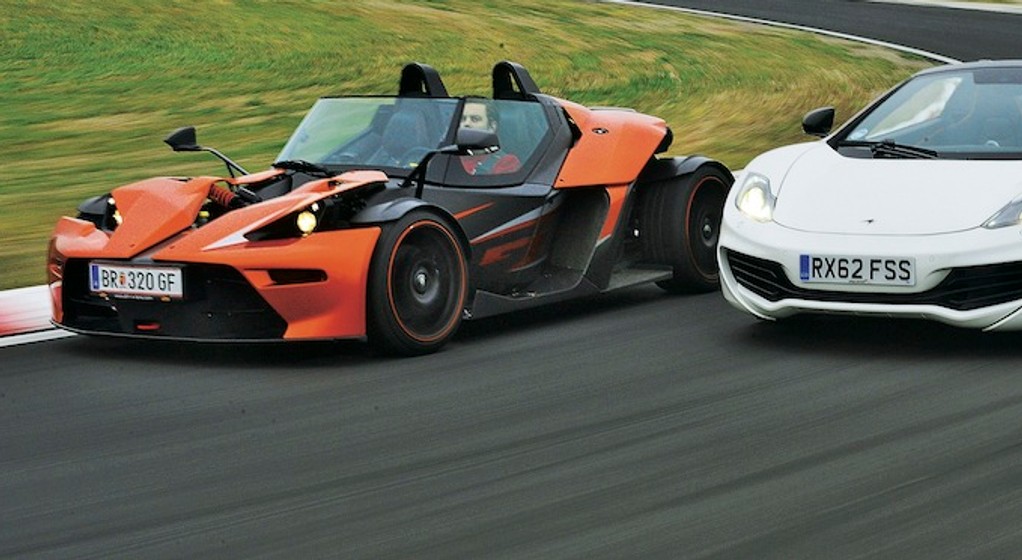 KTM X-Bow GT, McLaren 12C Spider