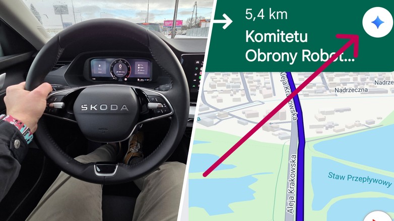 Gemini w Google Maps