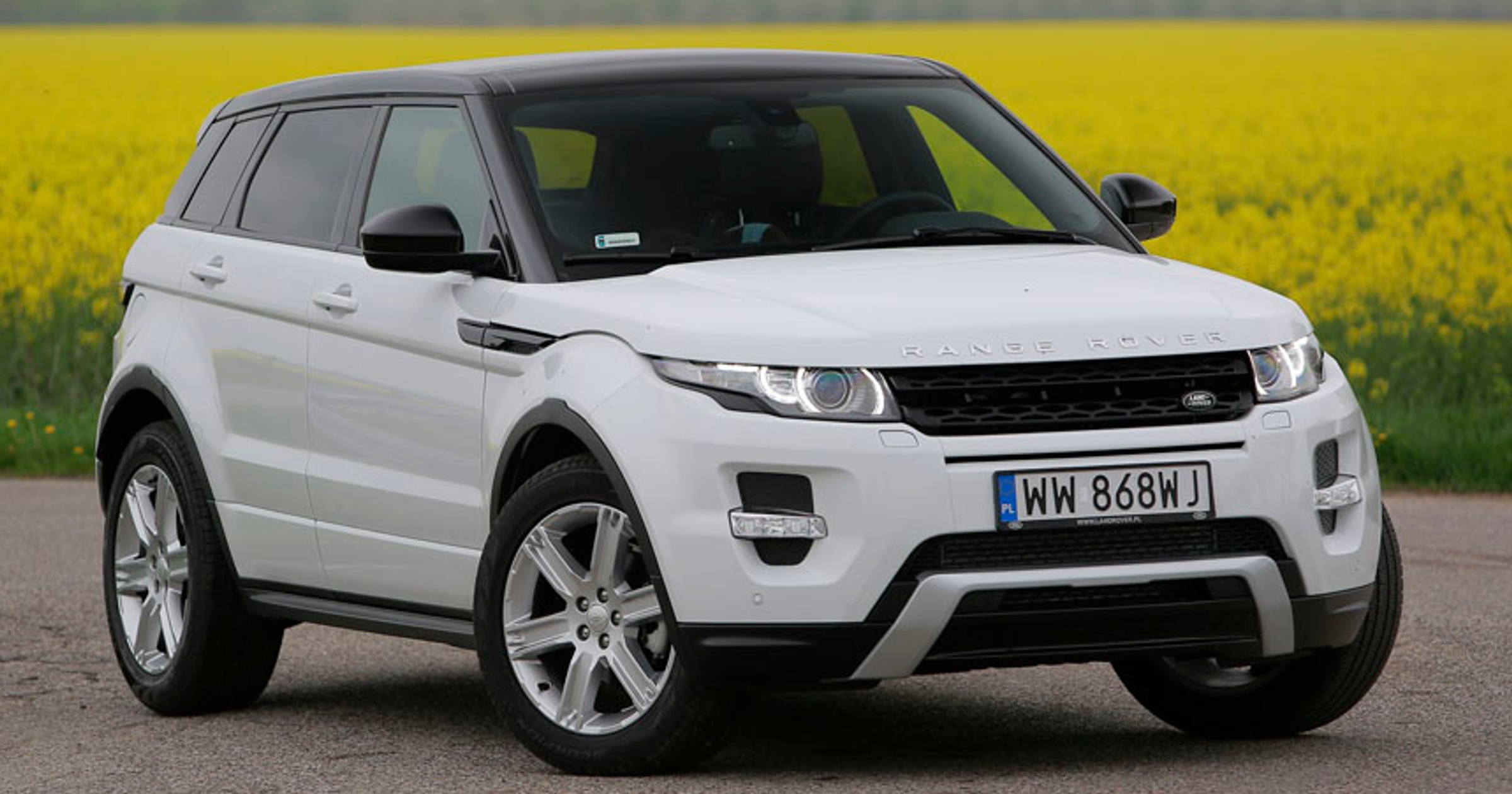 Test Range Rovera Evoque: zmiany głównie w technice