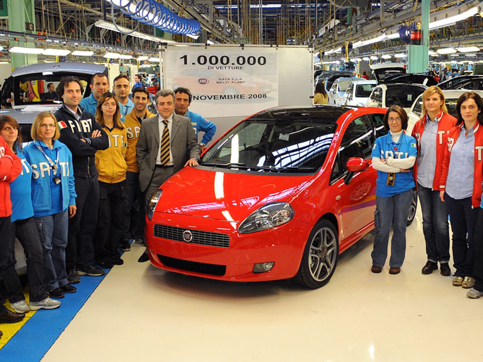 Fiat Grande Punto: 1 milion egz. za trzy lata