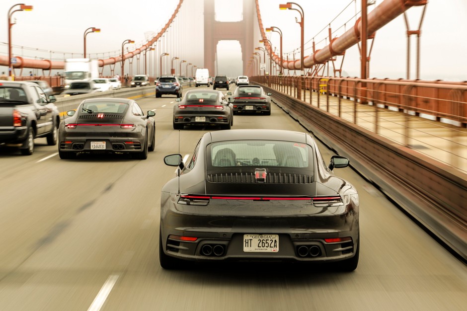 Nowe Porsche 911 podczas testów
