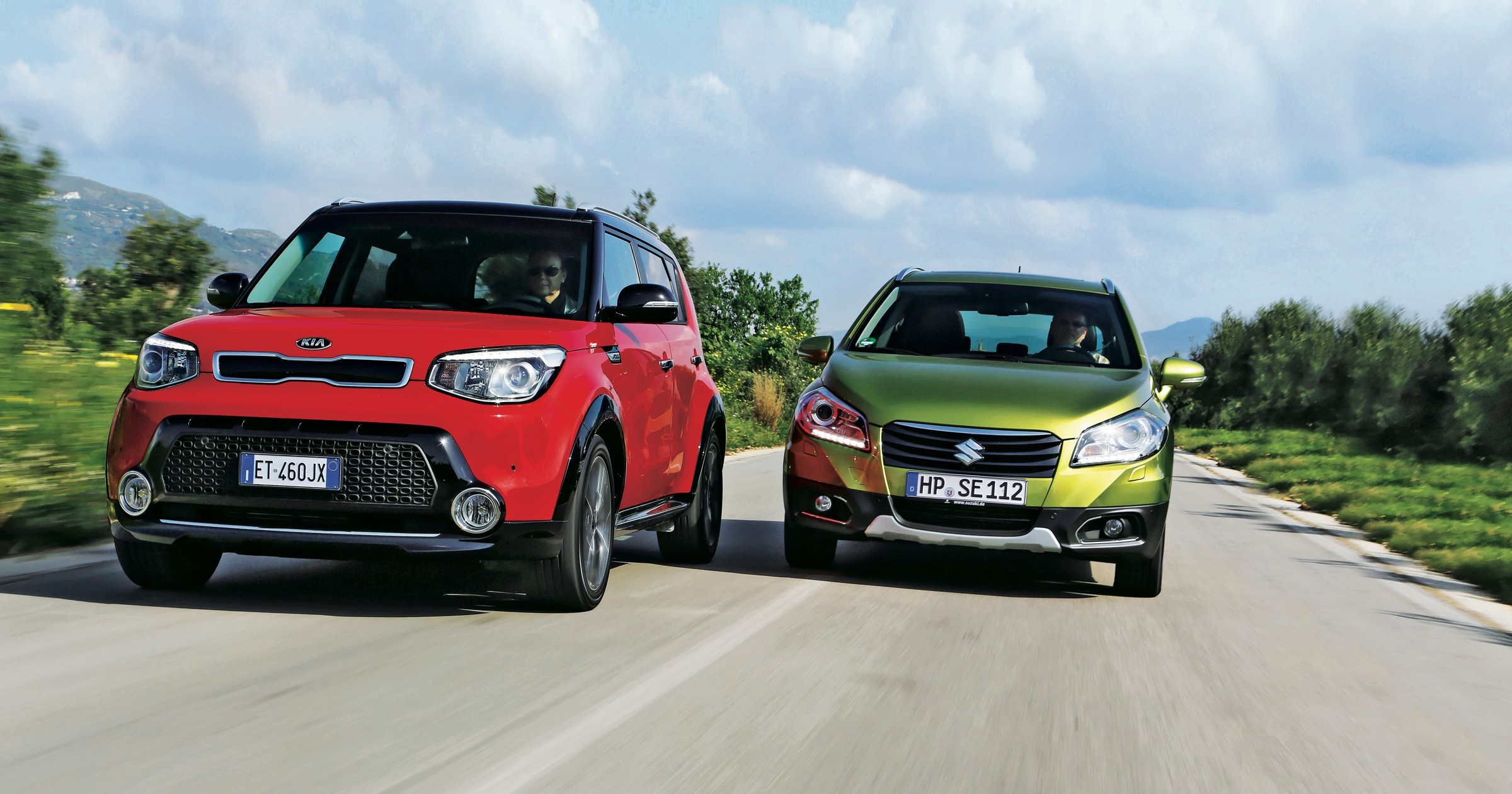 Kia Soul, Suzuki SX4 S-Cross