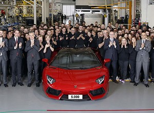 Lamborghini Aventador: 5 lat i 5 tys.