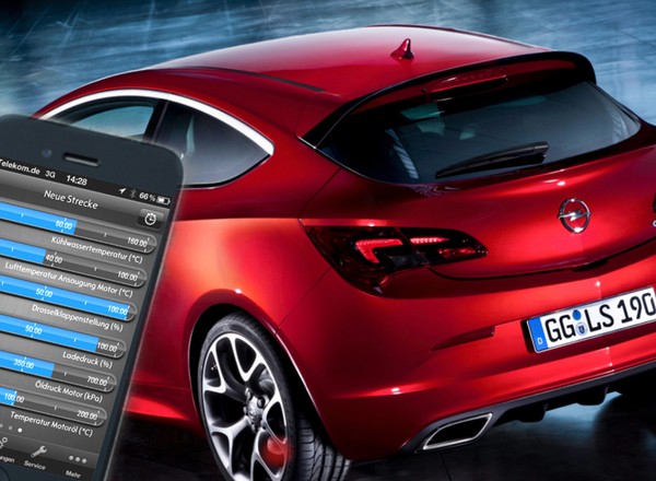 Kontroluj Opla Astrę OPC poprzez iPhone'a