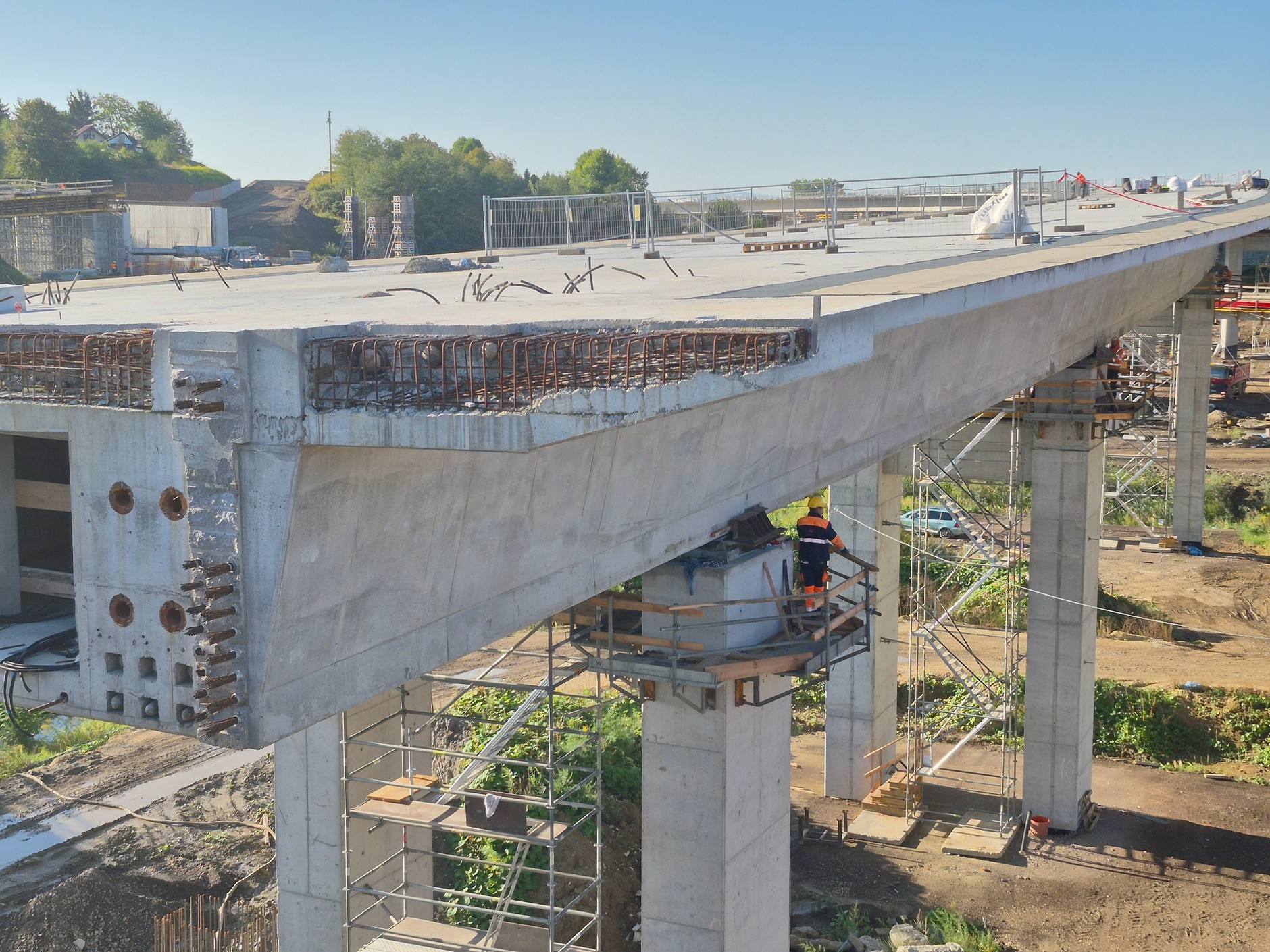 Estakada na węźle Mistrzejowice