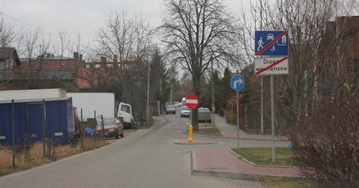WYjazd ze strefy zamieszkania