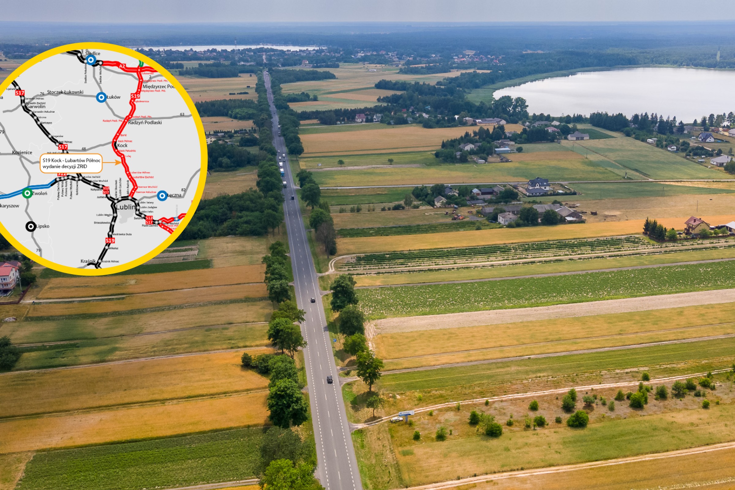 Duży postęp na budowie Via Carpatia. Budowa na północ od Lublina może ruszać