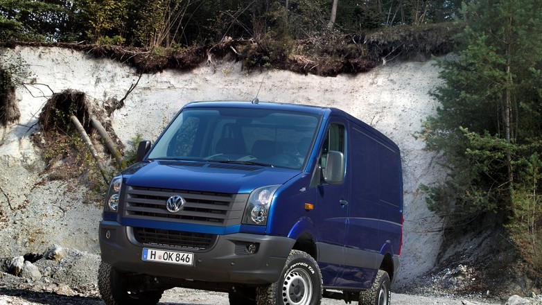 VW Crafter 4MOTION: terenowy dostawczak