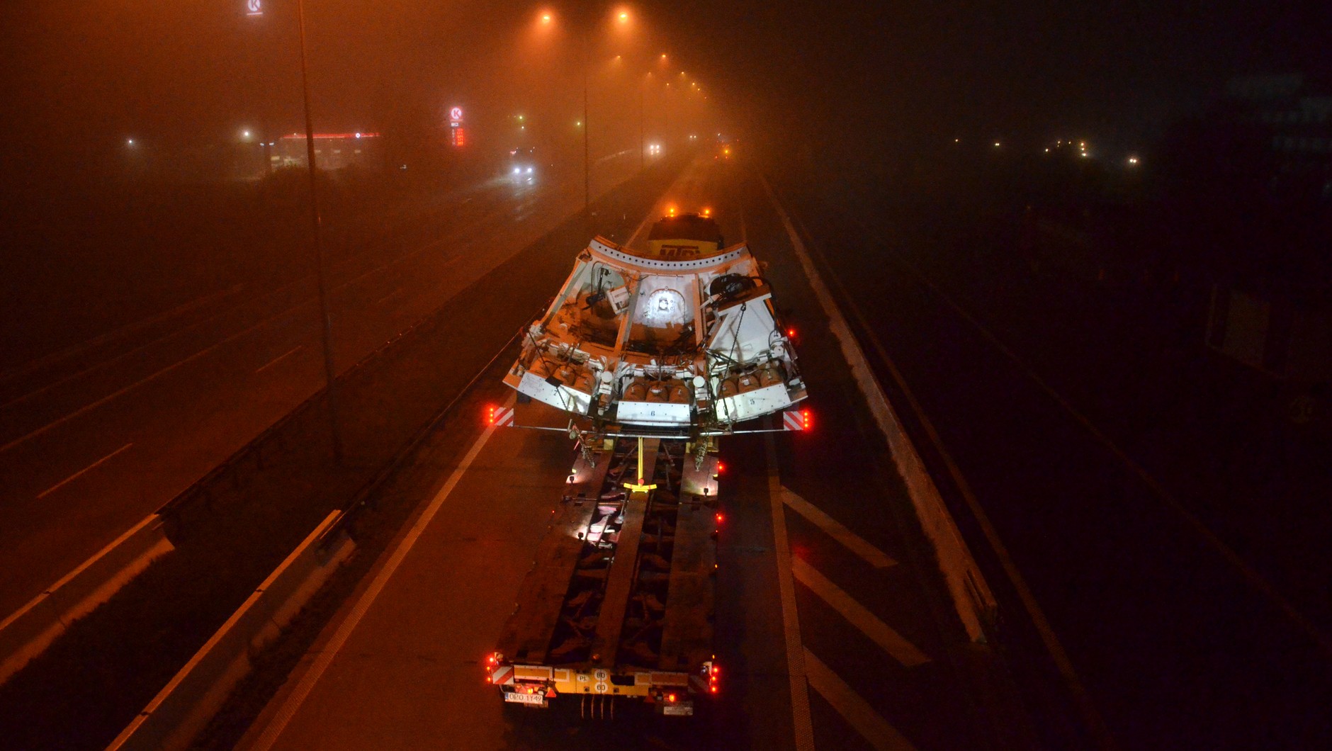 Transport maszyny TBM